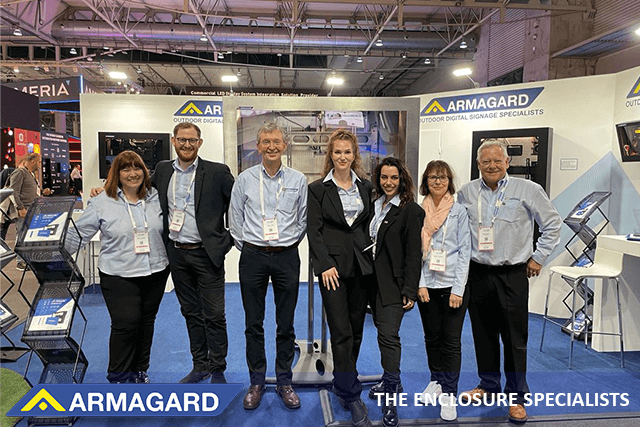 Armagard's international team for ISE 2024