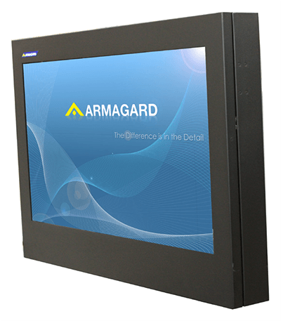 slimline LED display enclosure