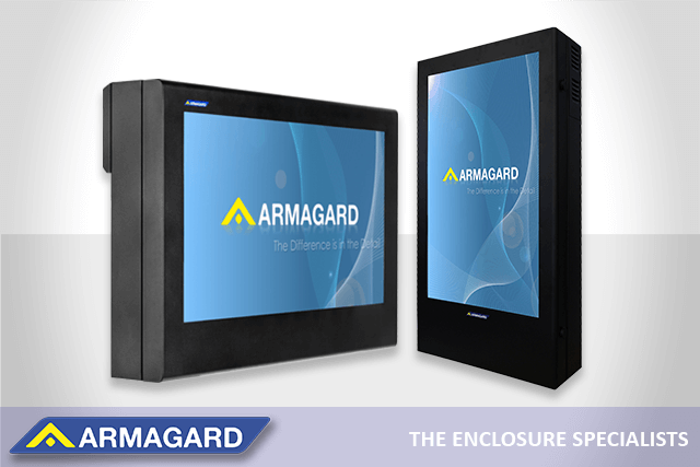 Armagard's landscape and portrait LCD enclosures to be shown at ISE 2021